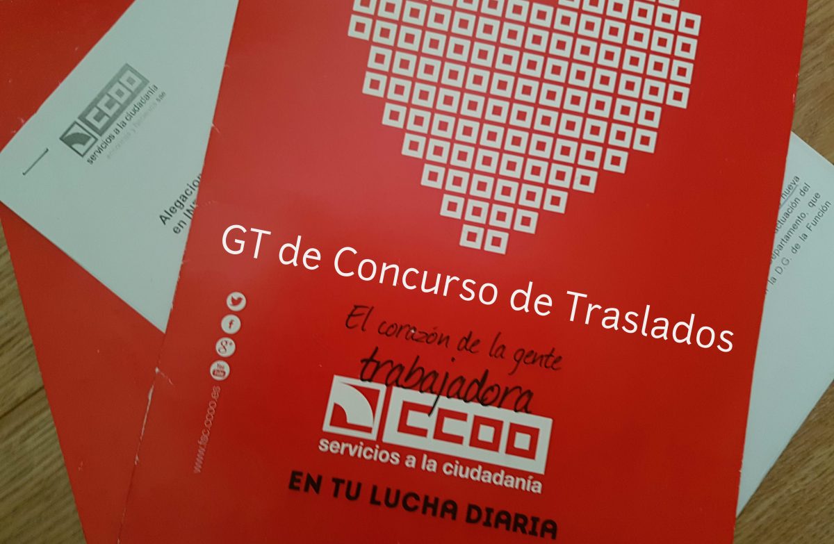 Reunin del GT concurso de traslados
