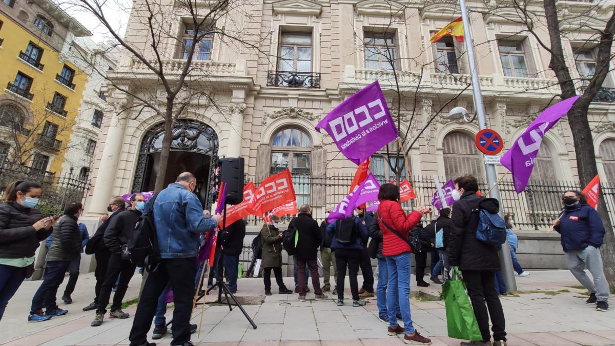 Concentracin de CCOO en Funcin Pblica