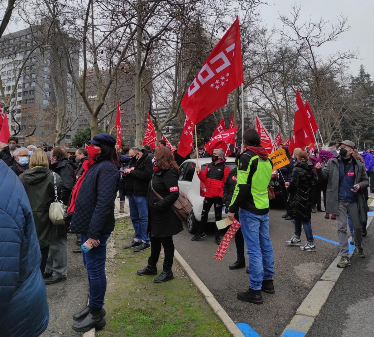 Concentracin 11F en Madrid
