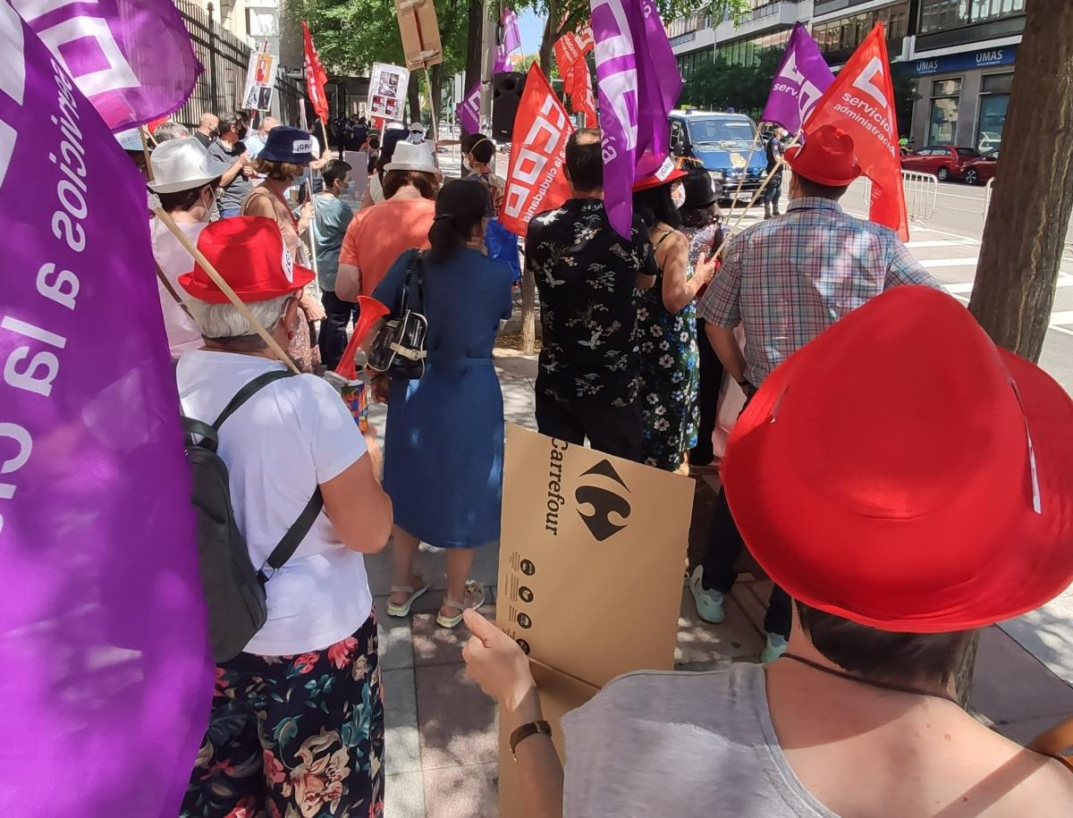 Accin reivindicativa de CCOO en Funcin Pblica #26J