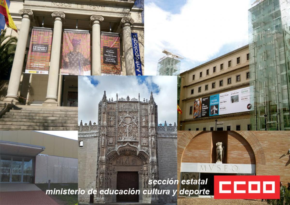 CCOO en los Museos Estatales