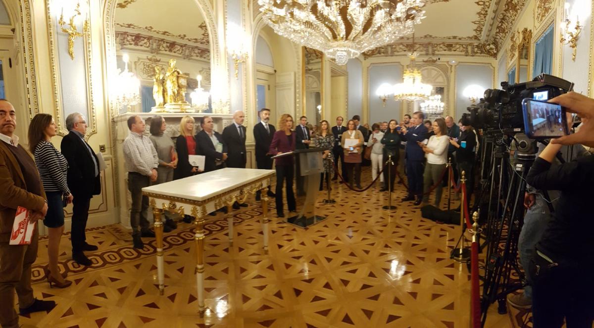 intervencin de Meritxel Bate, ministra de Poltica Territorial y Funcin Pblica