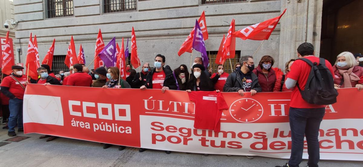 CCOO exige el cumplimiento de los acuerdos y la recuperacin de la negociacin en el rea pblica.