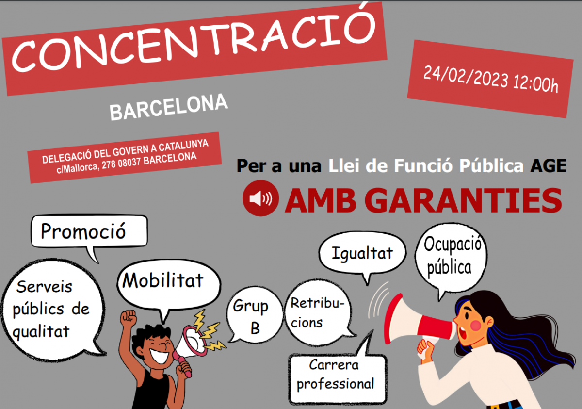Concentracin en Barcelona