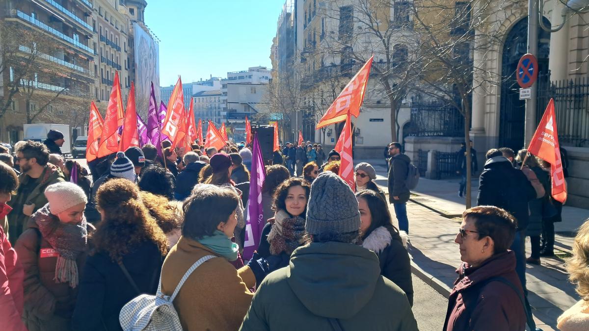 Concentracin #LFPAGE ante la Secretara de Estado de la Funcin Pblica