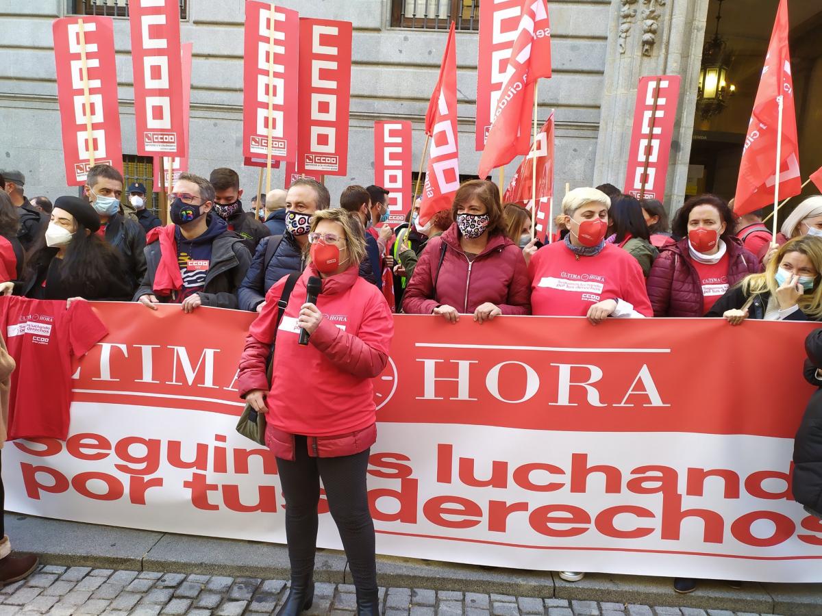 CCOO exige el cumplimiento de los acuerdos y la recuperacin de la negociacin en el rea pblica (Mirian Pinillos).
