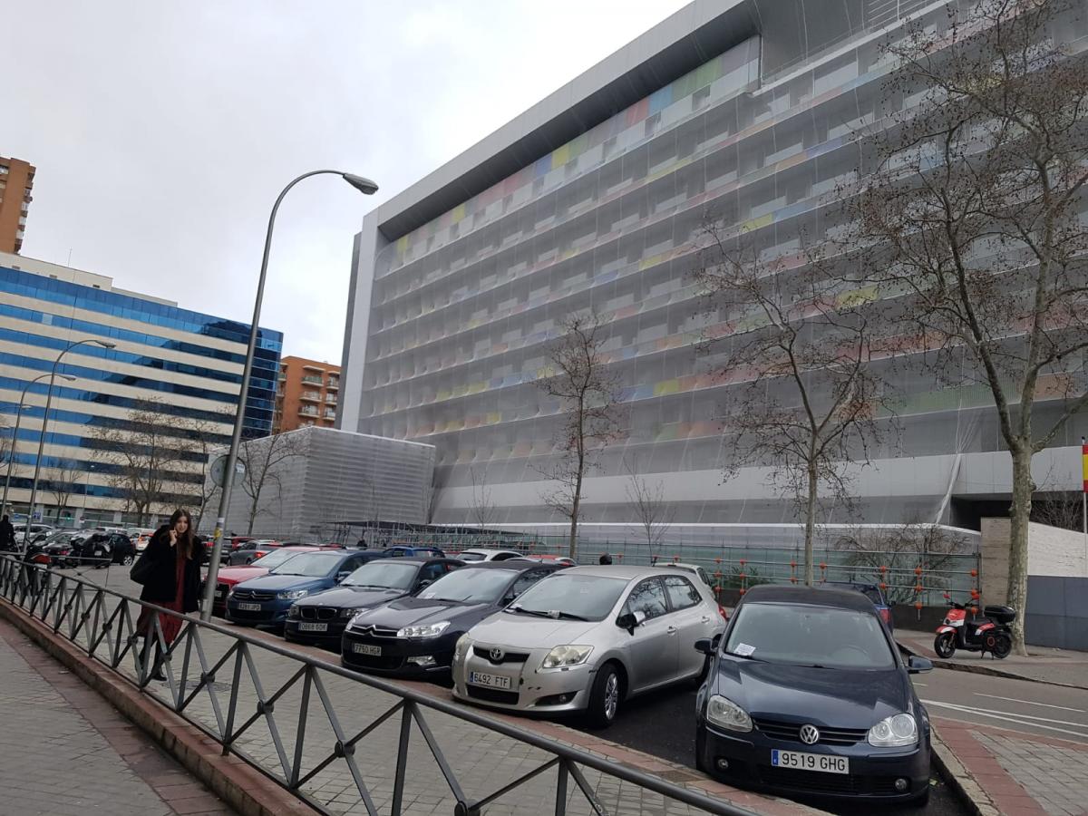 Edificio del INE el pasado mes de enero de 2020