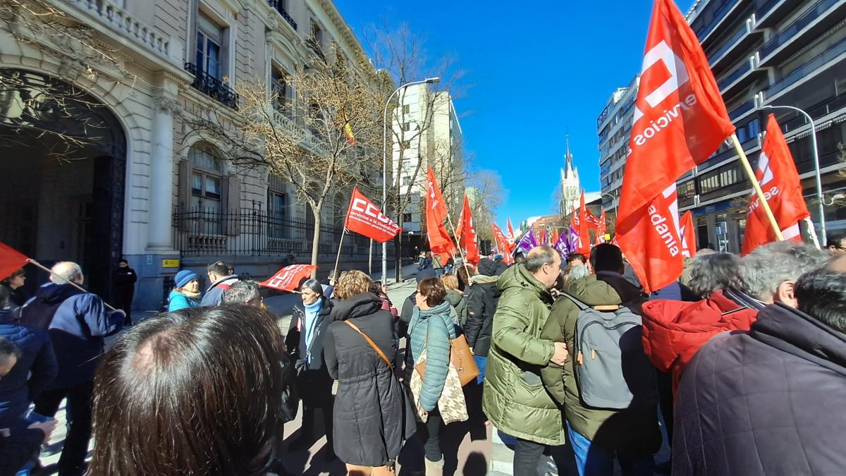Concentracin #LFPAGE ante la Secretara de Estado de la Funcin Pblica