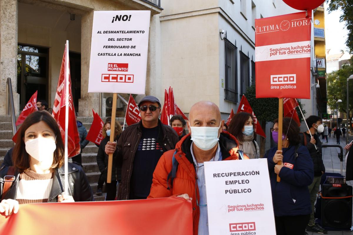 CCOO exige el cumplimiento de los acuerdos y la recuperacin de la negociacin en el rea pblica (Ciudad Real).