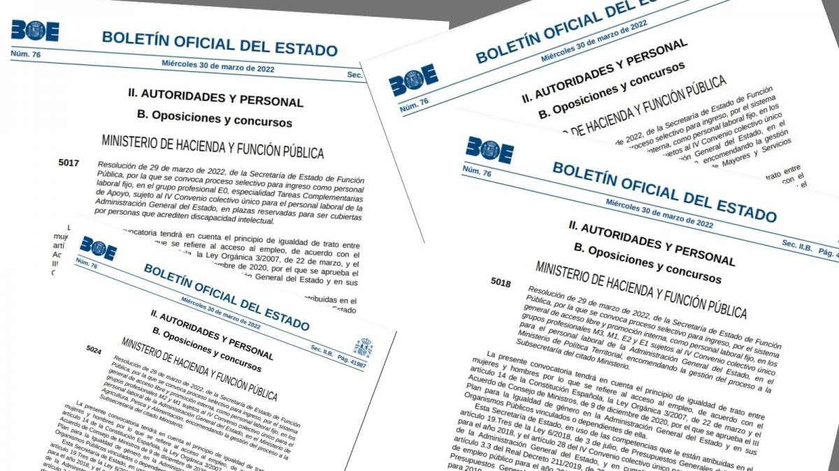 BOE, 30 de marzo de 2022.
