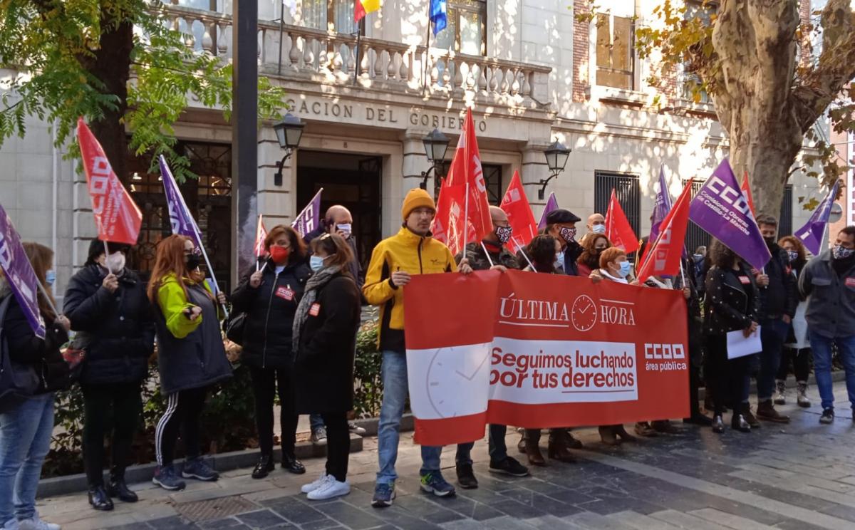 CCOO exige el cumplimiento de los acuerdos y la recuperacin de la negociacin en el rea pblica.