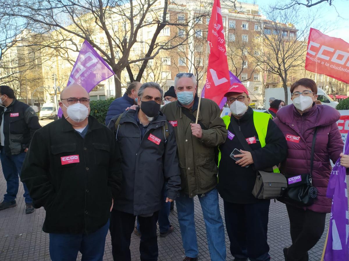 CCOO defendiendo derechos y negociacin colectiva ante Funcin Pblica
