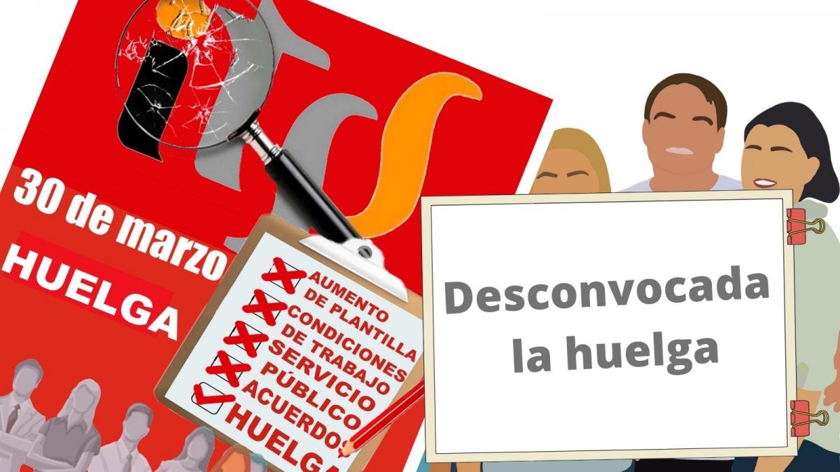 Desconvocatoria de huelga en ITSS.