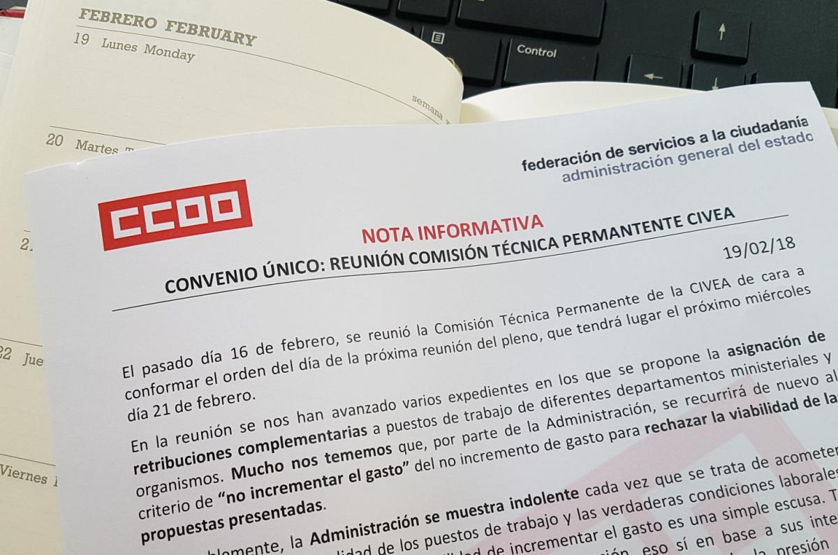 Nota reunin Comisin Tcnica de la CIVEA