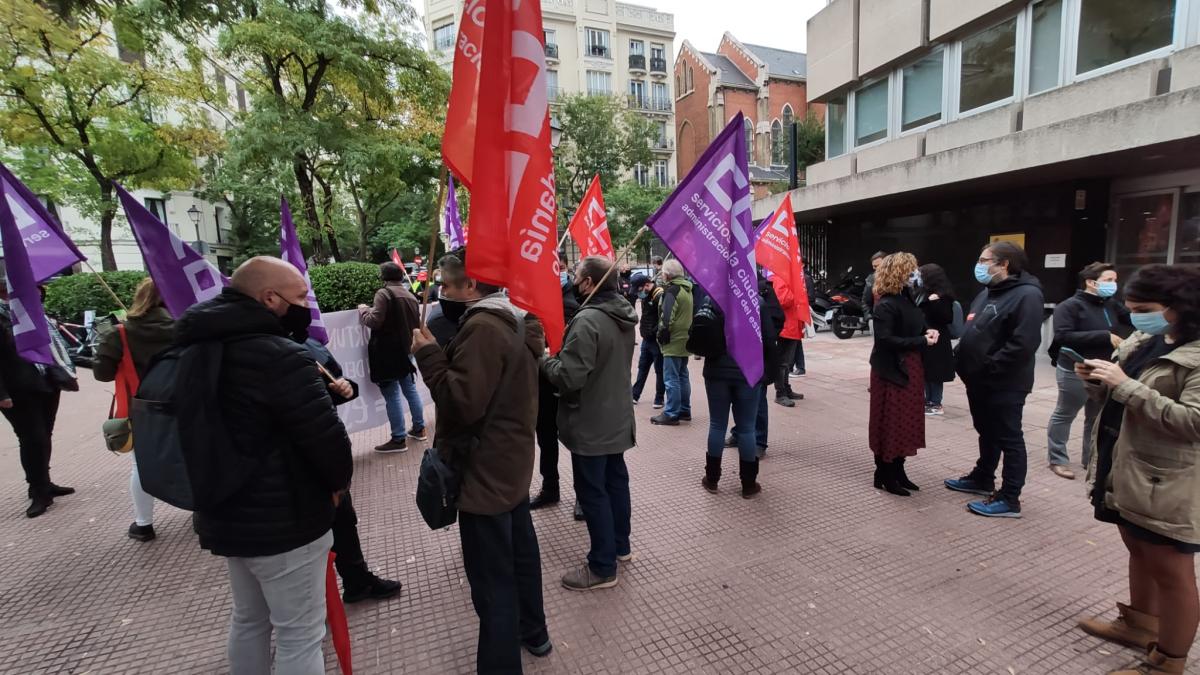 Concentracin #CumpleSinRecortes en Funcin Pblica