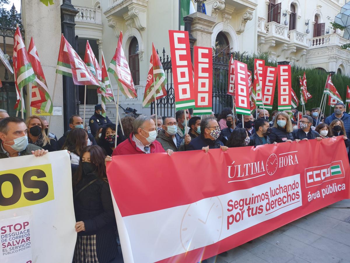 CCOO exige el cumplimiento de los acuerdos y la recuperacin de la negociacin en el rea pblica.