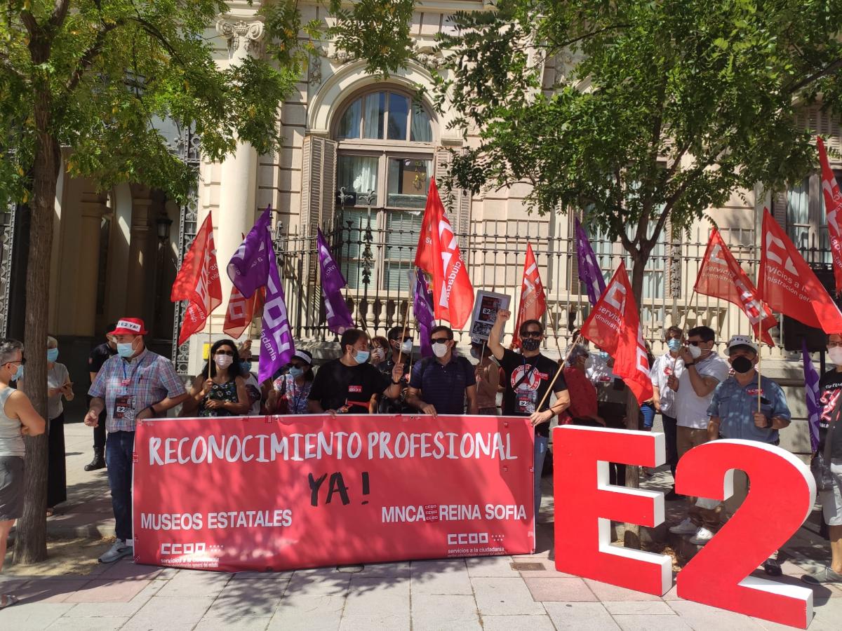 Accin reivindicativa de CCOO en Funcin Pblica #26J