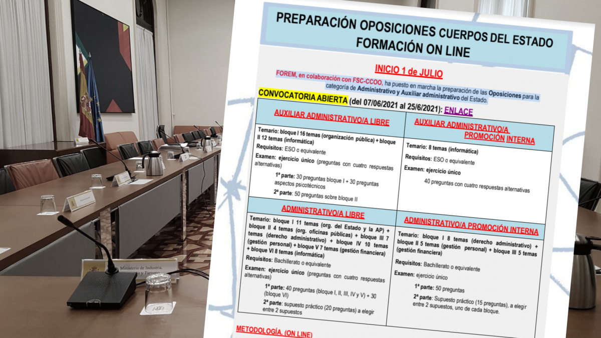 Preparacin CCOO Oposiciones Cuerpos del Estado
