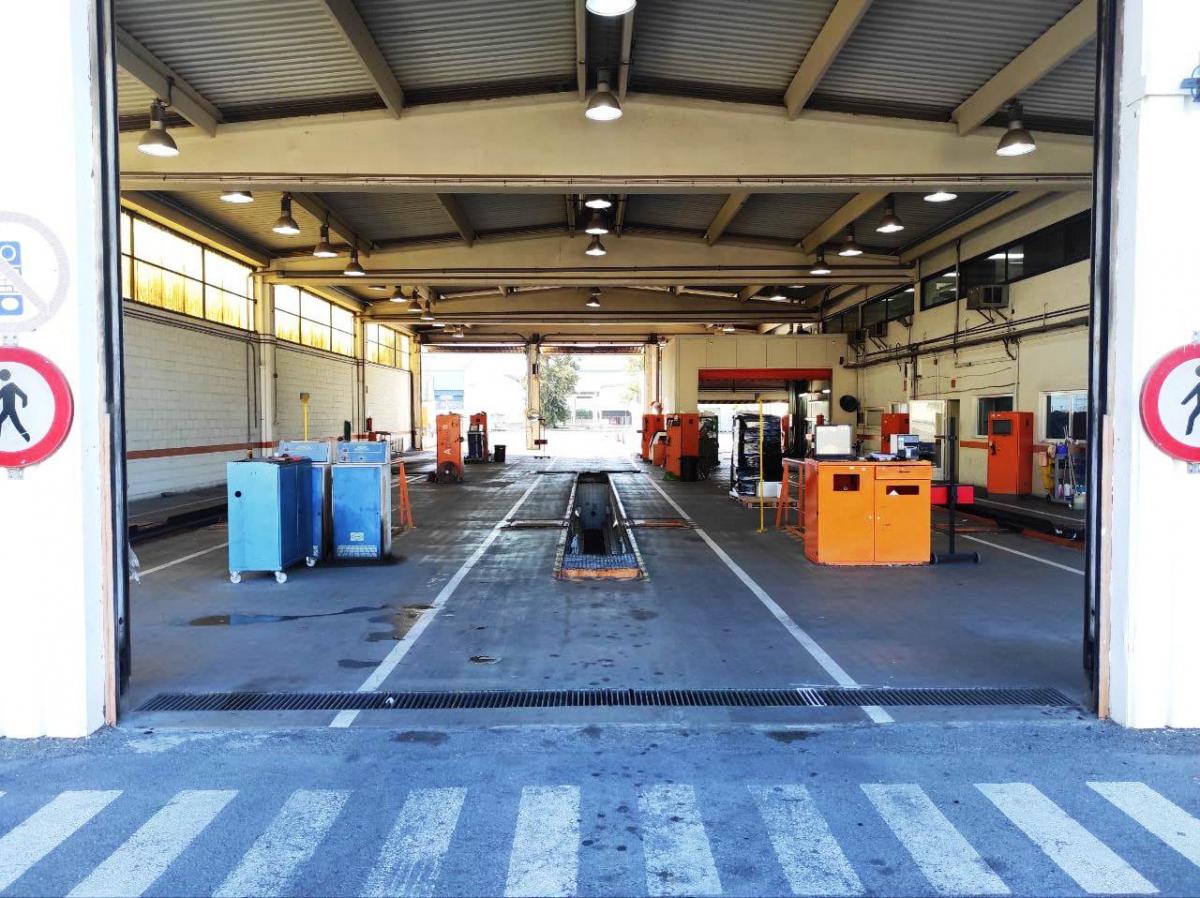 Imatge d'una estació d'ITV