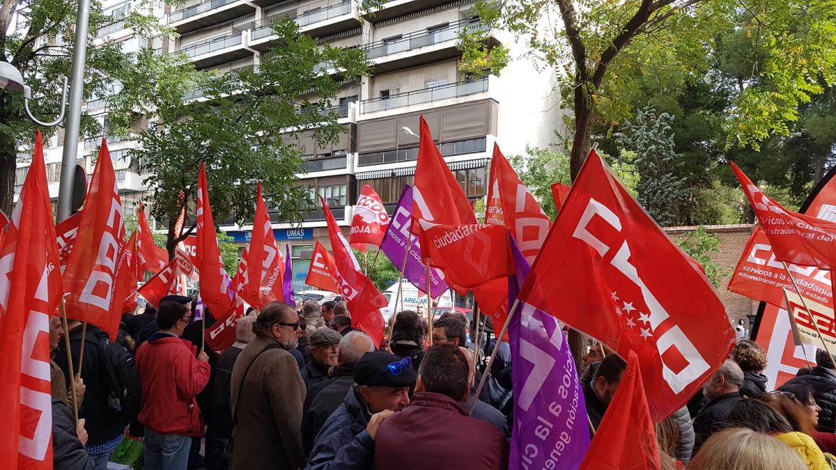 Concentracin 7N #AhoraCumple en la Secretara de Estado de Funcin Pblica