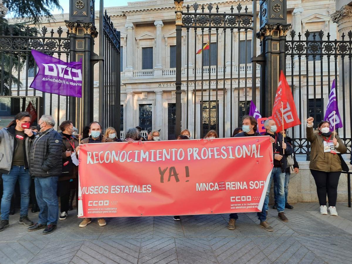 20M: Concentracin y Paros en Museos Estatales