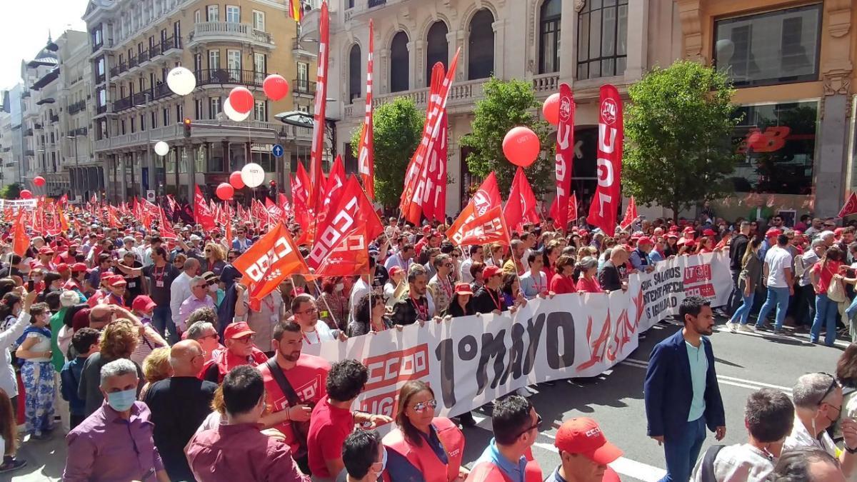 Manifestacin 1 de Mayo 2022.
