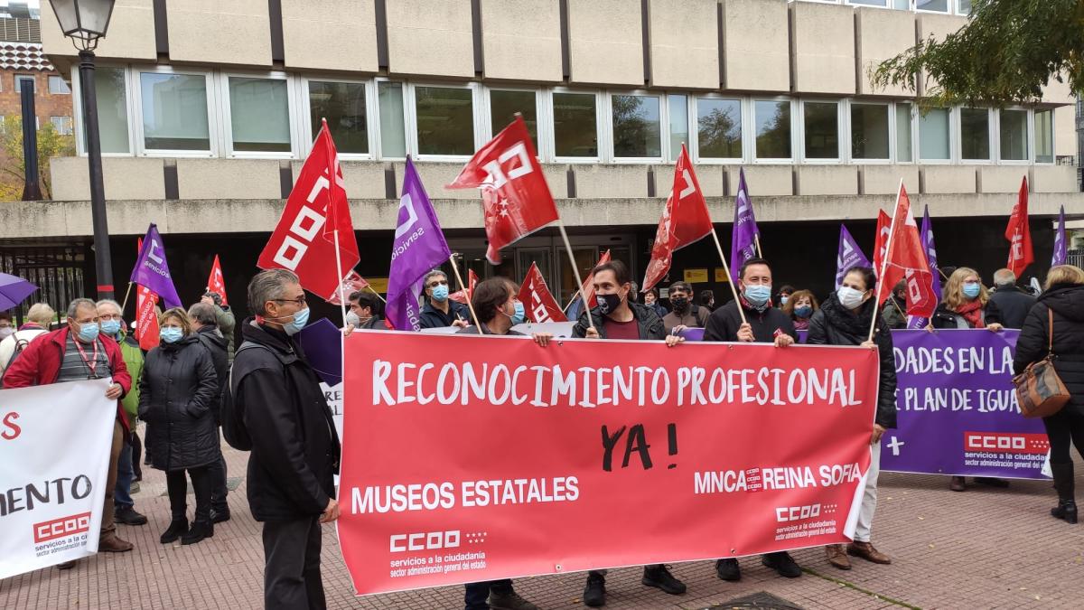 Concentracin #CumpleSinRecortes en Funcin Pblica