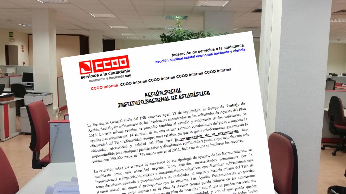 Accin Social en el INE