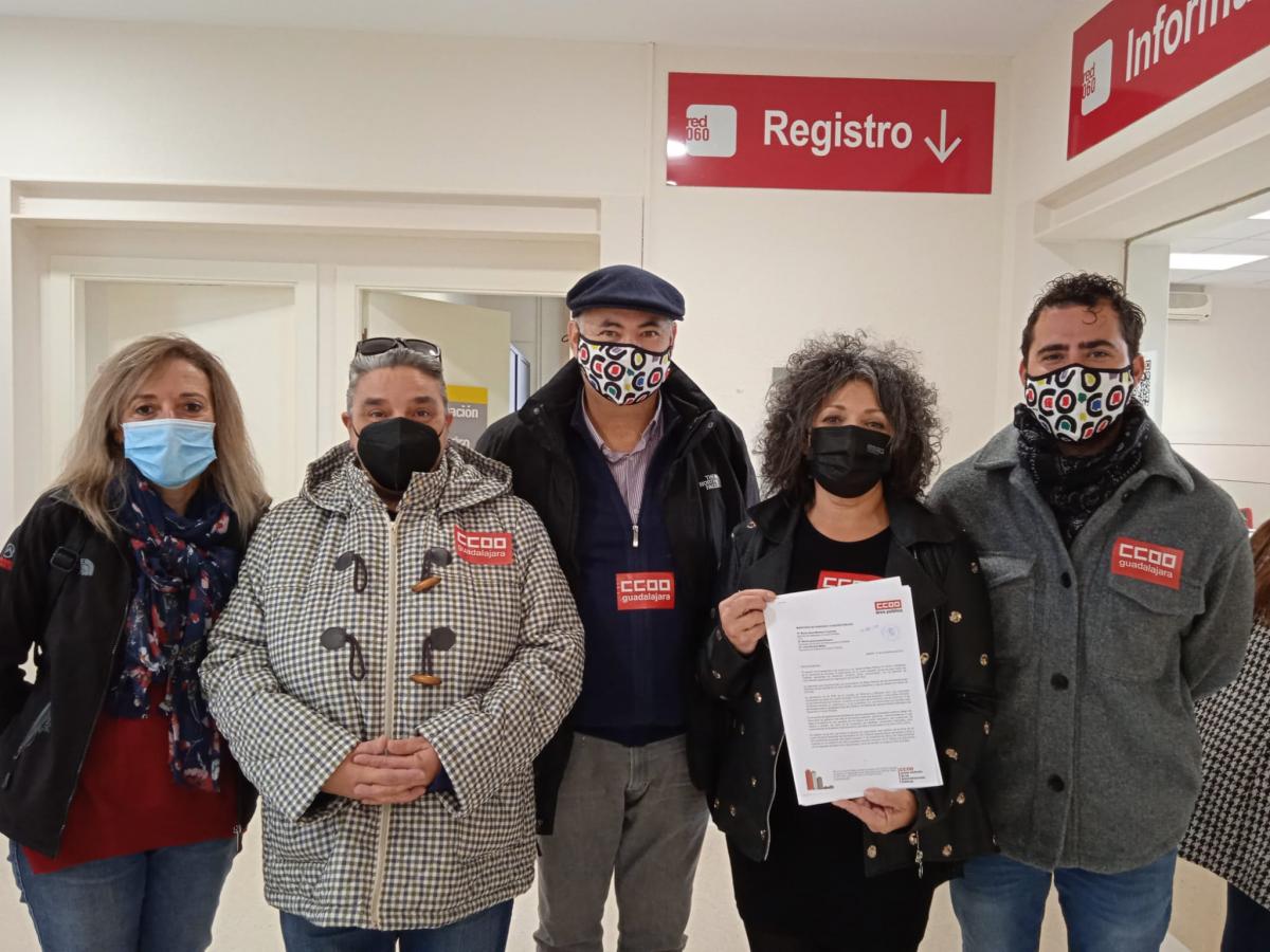 Concentracin del rea Pblica de CCOO.