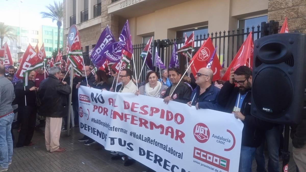 #NoAlDespidoPorEnfermar Cdiz