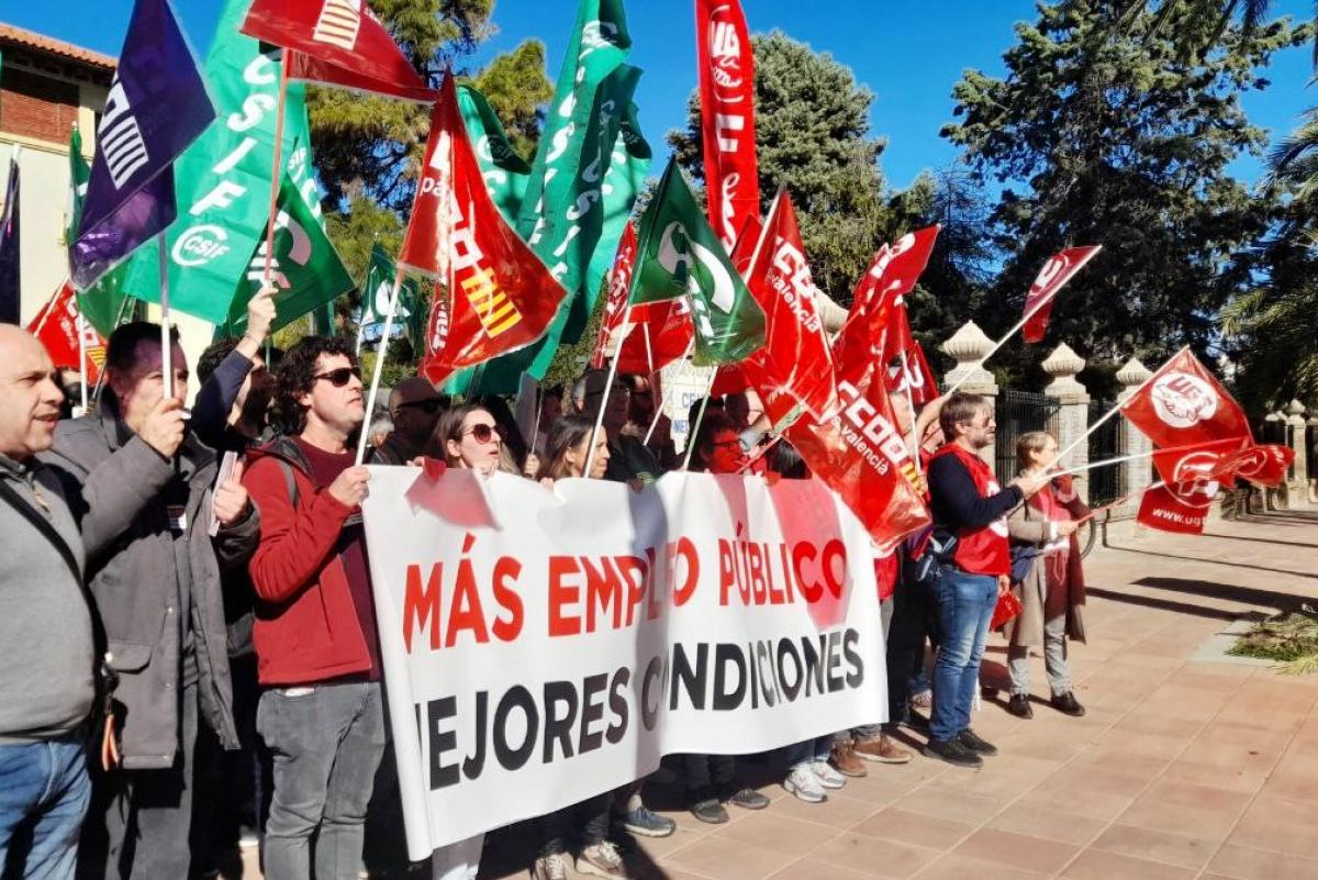 CONCENTRACION AEMET VALENCIA