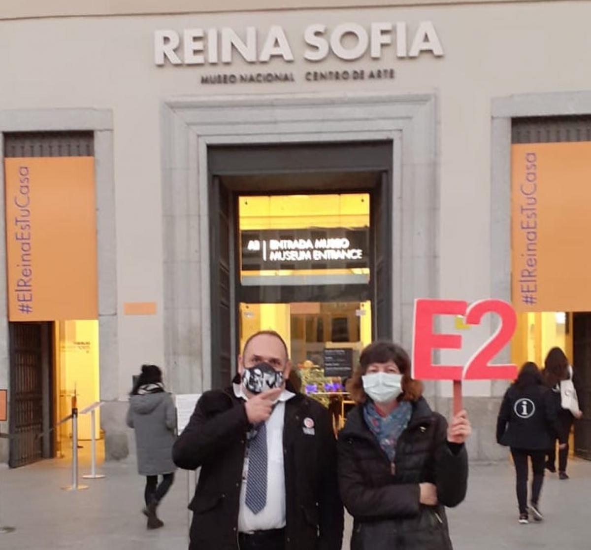 Concentracin 12D en el Museo Reina Sofa