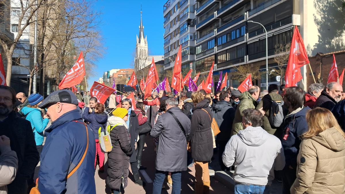 Concentracin #LFPAGE ante la Secretara de Estado de la Funcin Pblica