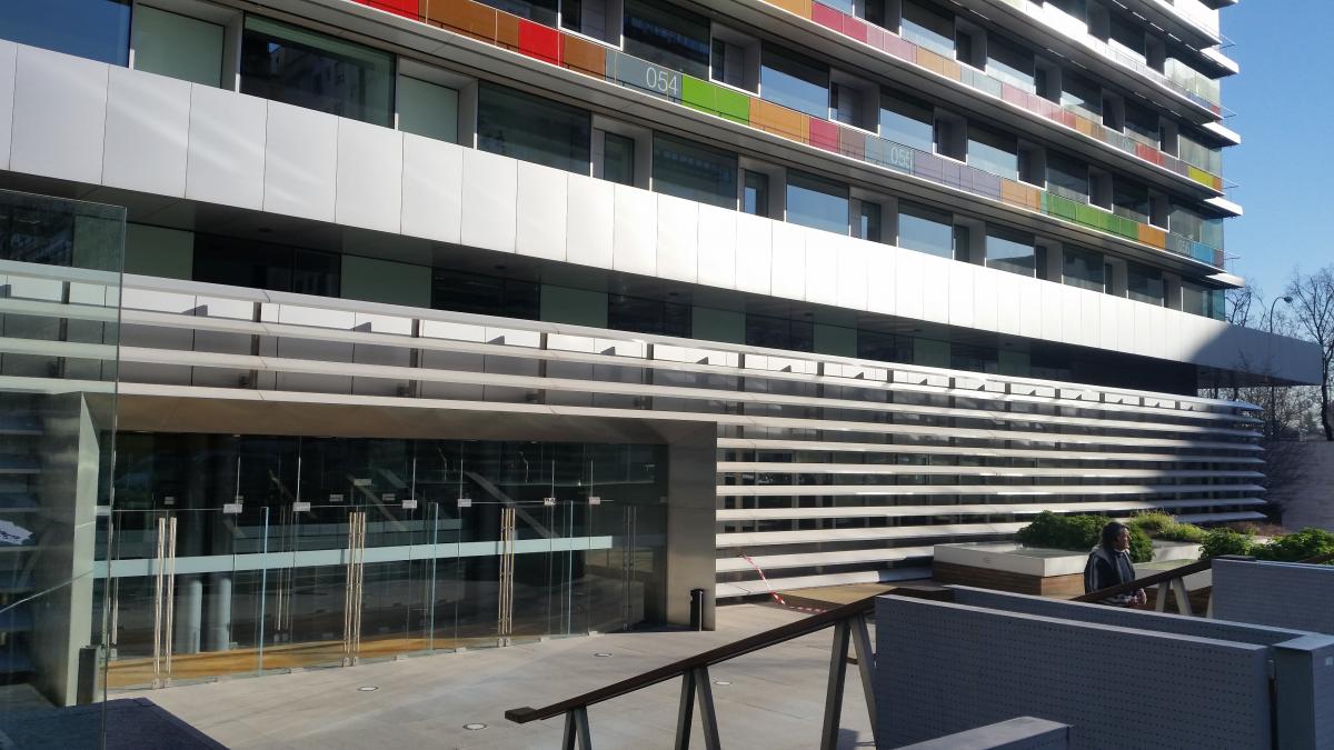 Sede del INE en Paseo de la Castellana