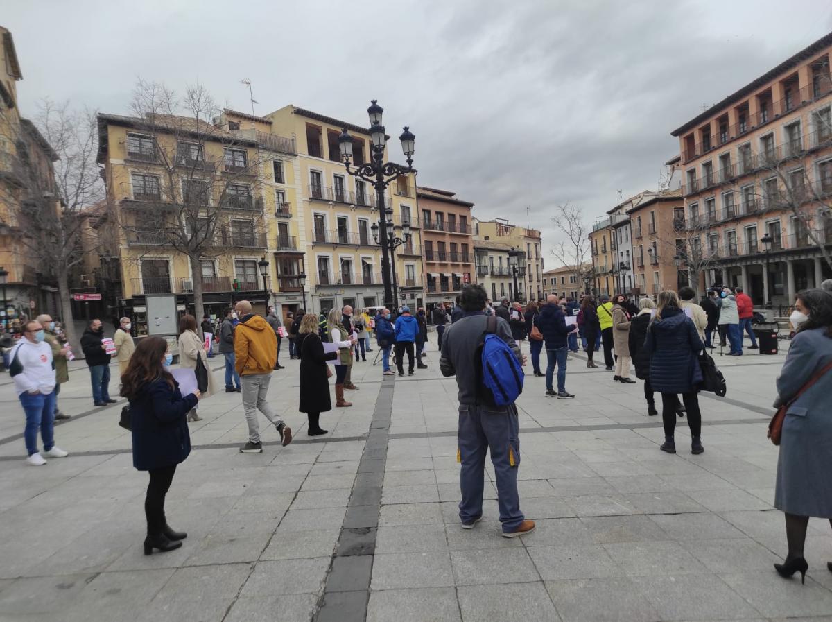 Protesta 11F en Toledo