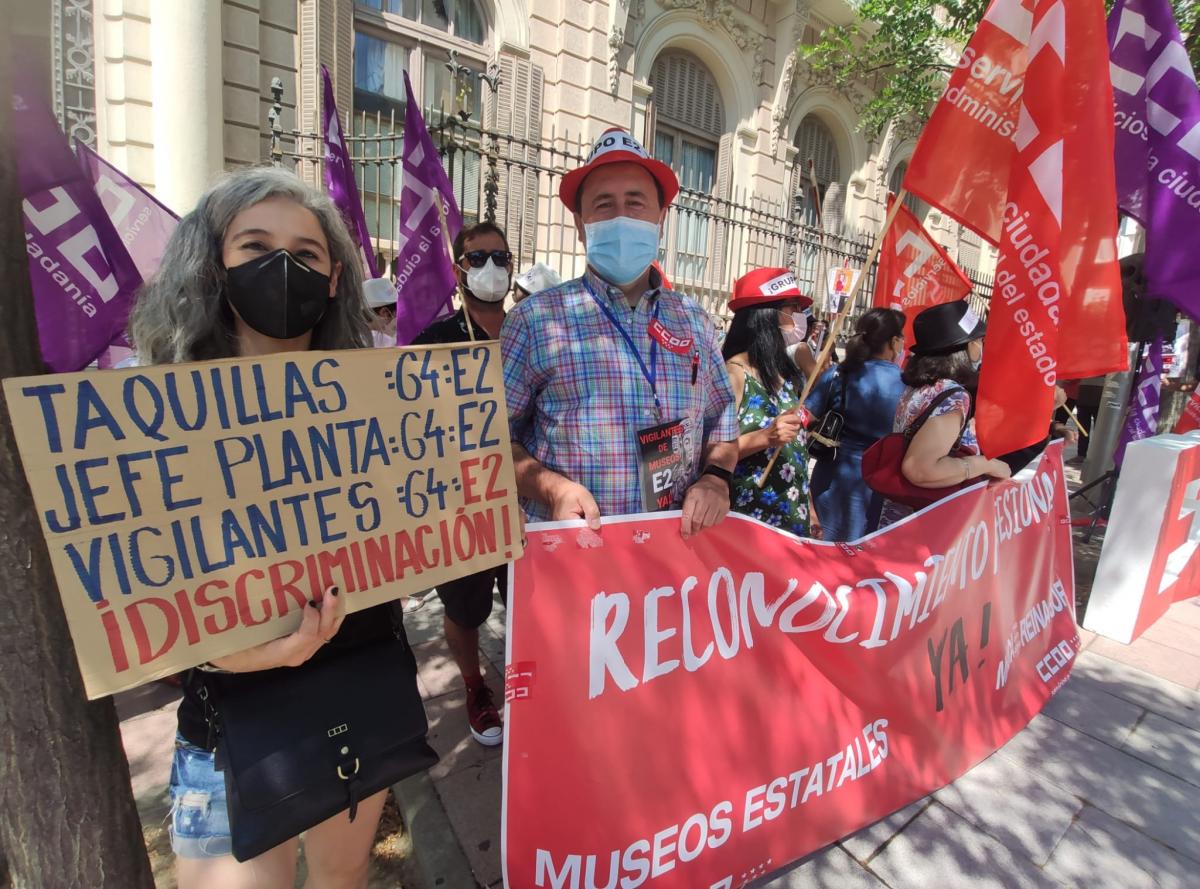 Accin reivindicativa de CCOO en Funcin Pblica #26J