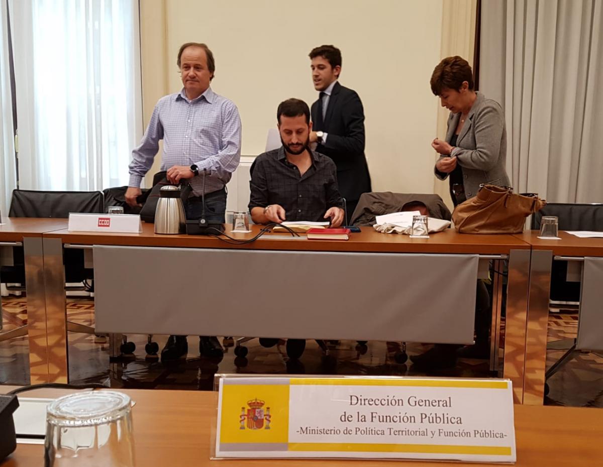 CCOO en la MGNAGE
