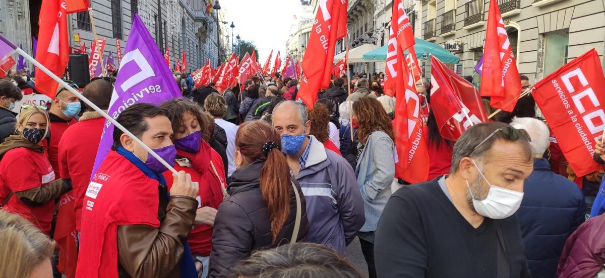 CCOO exige el cumplimiento de los acuerdos y la recuperacin de la negociacin en el rea pblica.