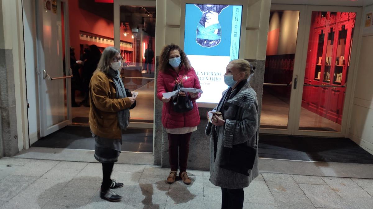 Concentracin de CCOO en el Teatro de la Comedia