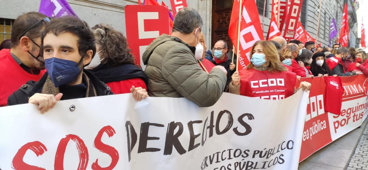 CCOO exige el cumplimiento de los acuerdos y la recuperacin de la negociacin en el rea pblica.