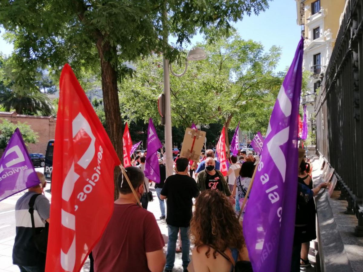 Concentracin en Funcin Pblica, Madrid.