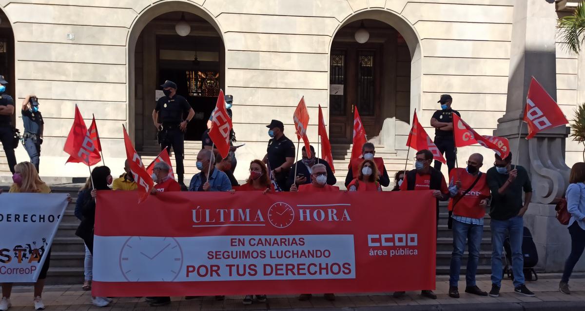 CCOO exige el cumplimiento de los acuerdos y la recuperacin de la negociacin en el rea pblica (Canarias).