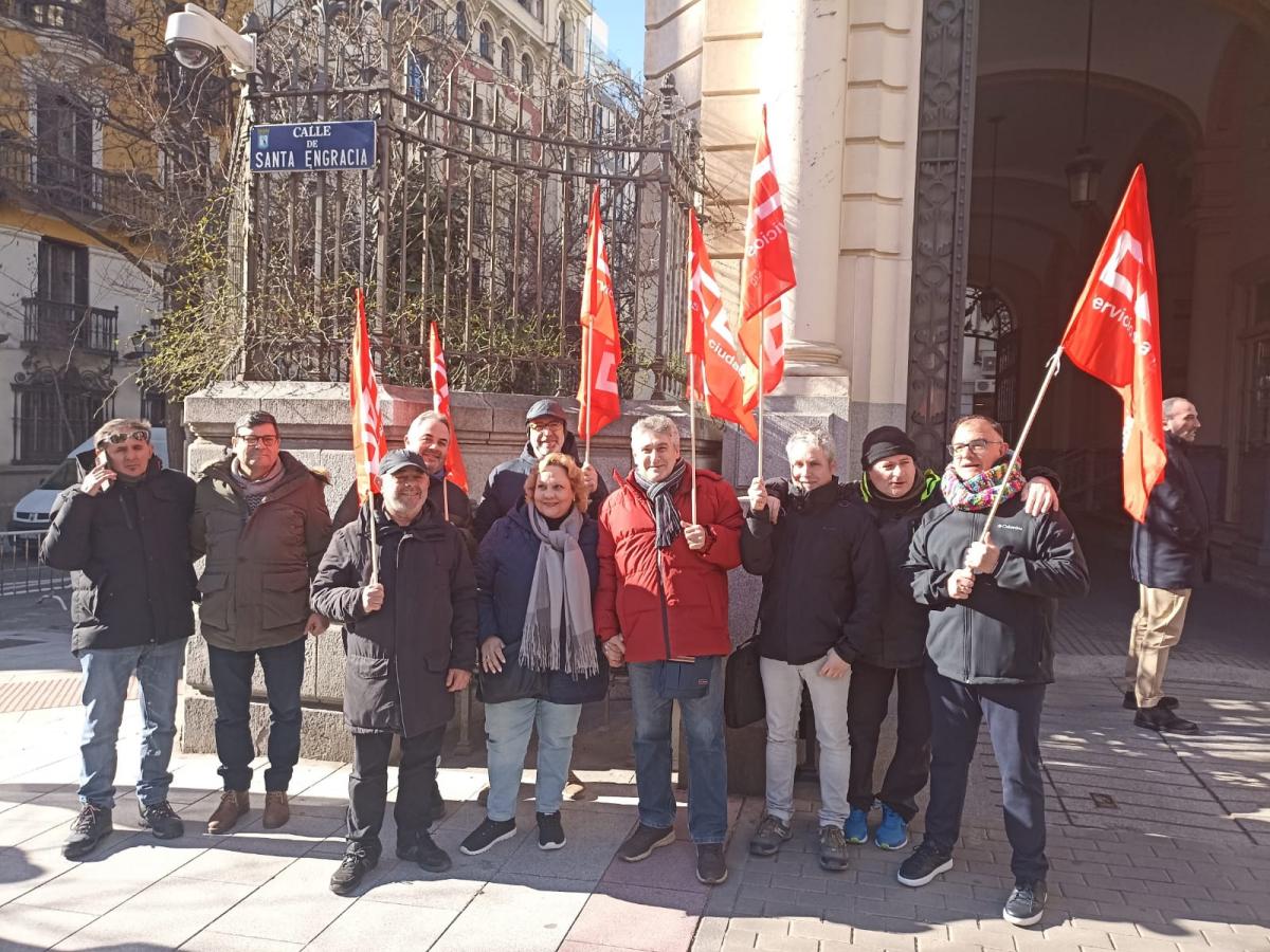 Concentracin #LFPAGE ante la Secretara de Estado de la Funcin Pblica