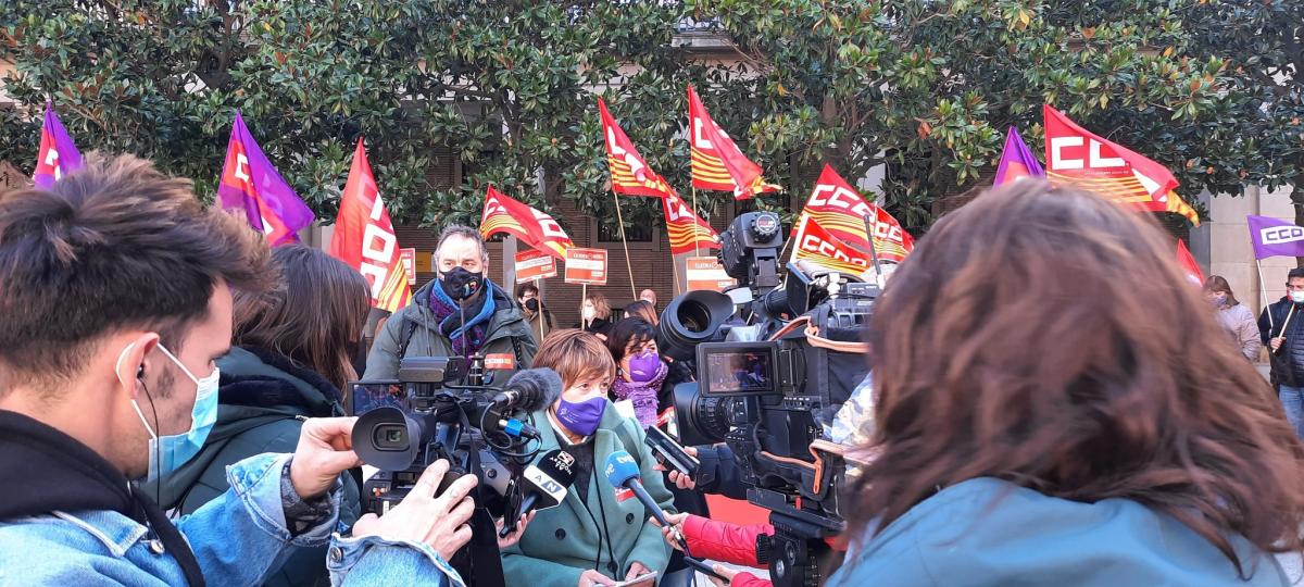 CCOO exige el cumplimiento de los acuerdos y la recuperacin de la negociacin en el rea pblica (Zaragoza).