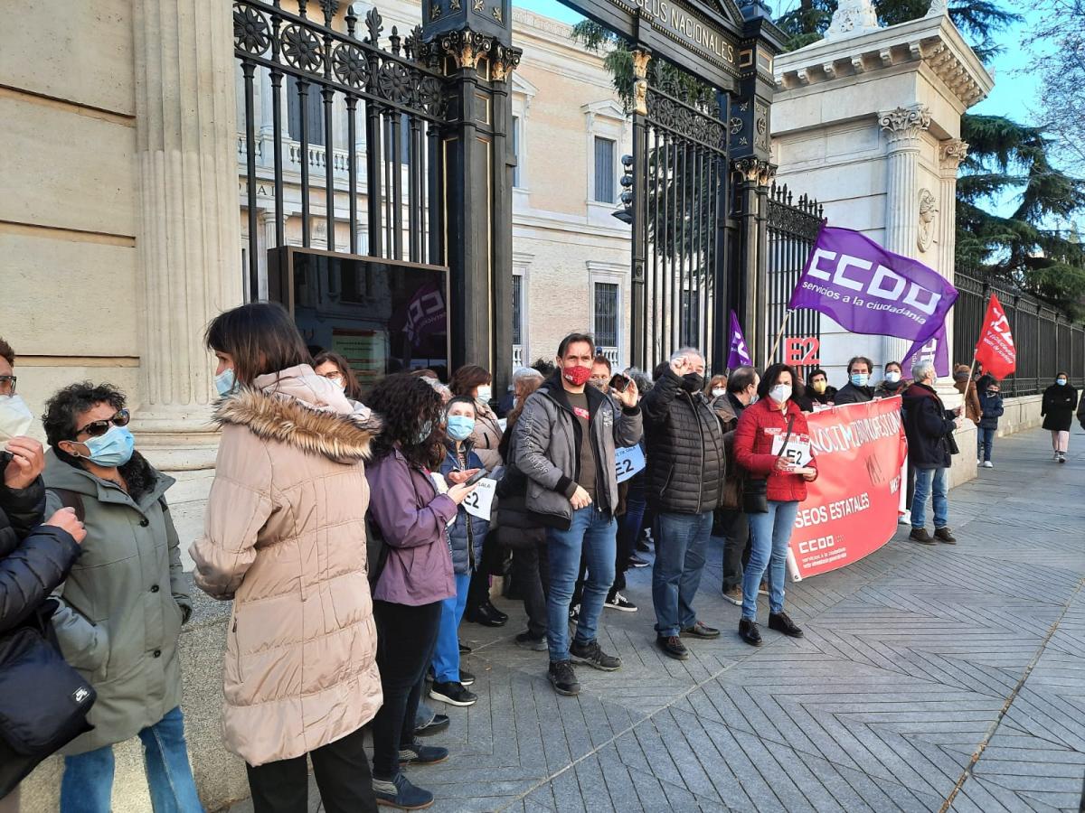 20M: Concentracin y Paros en Museos Estatales