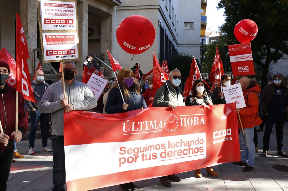 CCOO exige el cumplimiento de los acuerdos y la recuperacin de la negociacin en el rea pblica (Ciudad Real).