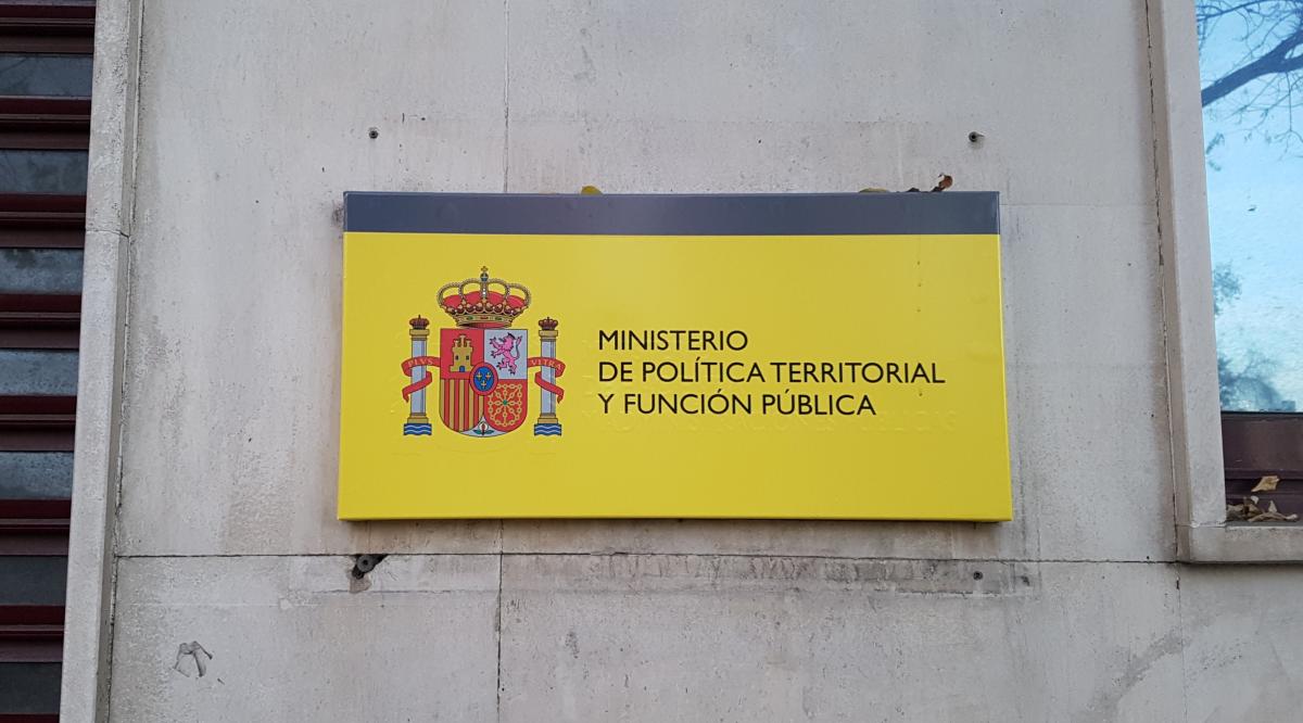 Ministerio de Poltica Territorial y Funcin Pblica