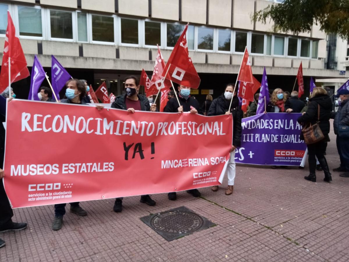Concentracin #CumpleSinRecortes en Funcin Pblica
