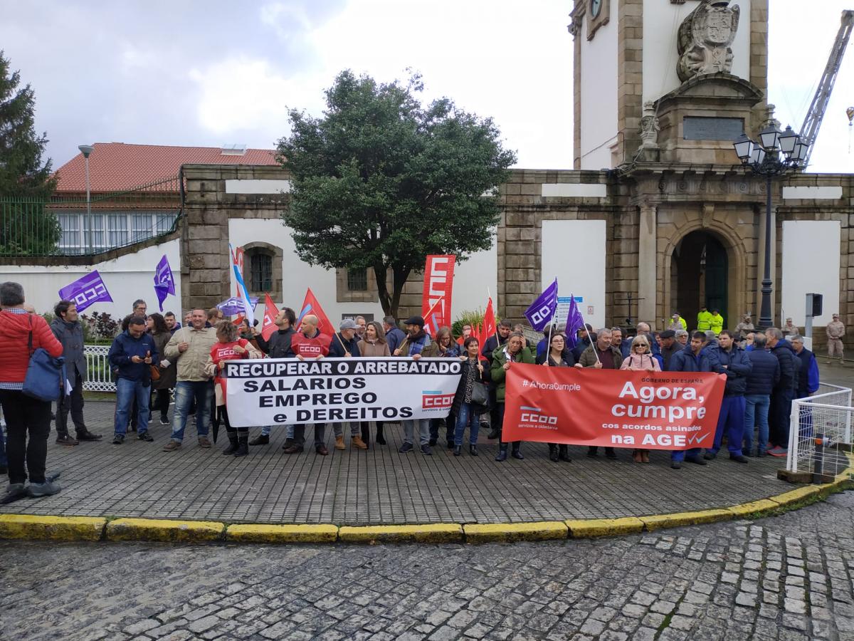 Concentracin #AhoraCumple en Ferrol