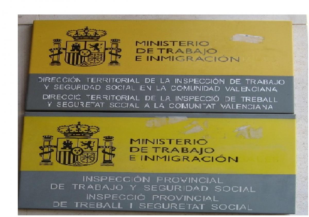 Dirección Territorial de la Inspección de Trabajo y Seguridad Social en la Comunidad Valenciana